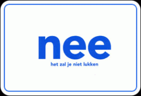 Afbeelding Nee - Lukken