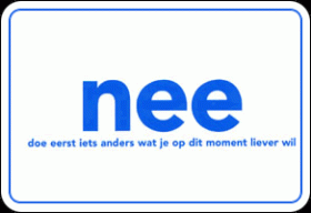 Afbeelding Nee - Liever