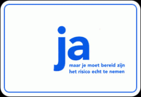 Afbeelding Ja - Risico
