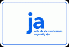 Afbeelding Ja - Voortekenen